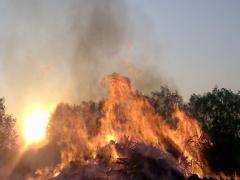 Osterfeuer in Mnninghausen